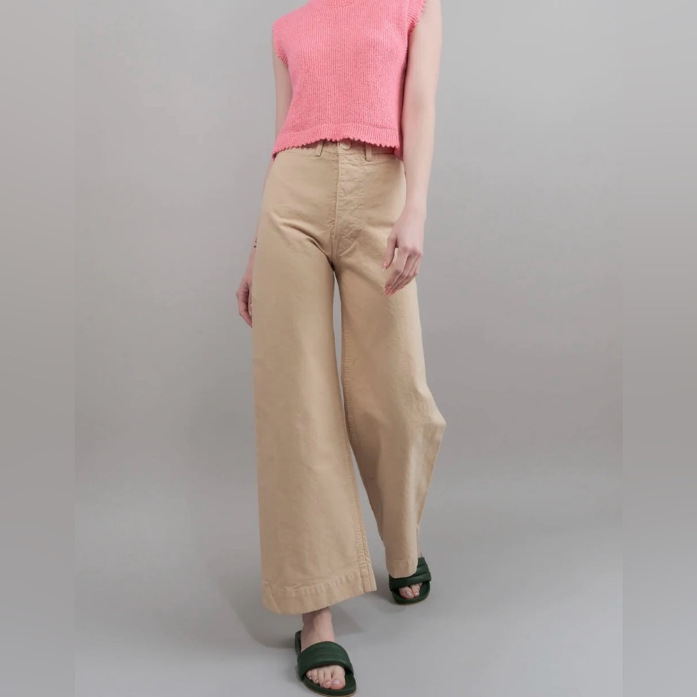 Jesse Kamm Sailor Pants in Buff